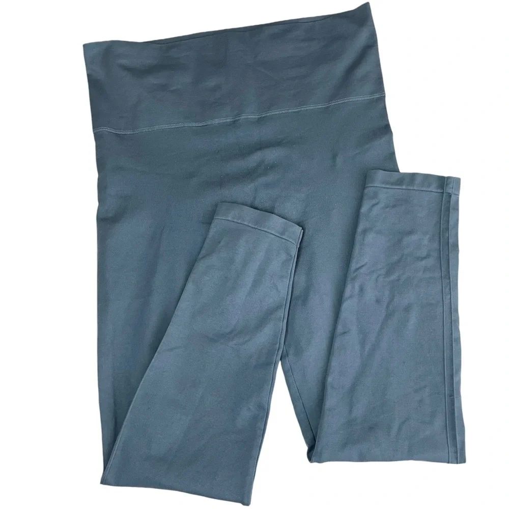 Blanqi Everyday Hipster Support Postpartum Maternity‎ Legging Blue XL